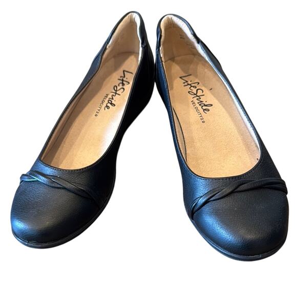 NWOT LifeStride Velocity 2.0 Black Impact Loafer Size 8M - Picture 2 of 9